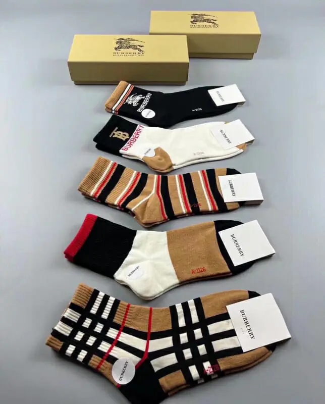 burberry chaussettes pour femme s_121b7604